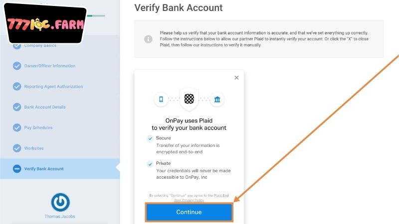 Cách xác minh qua mã OTP